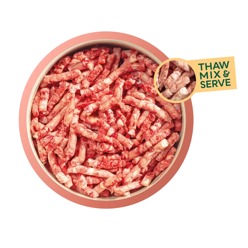 Natures Menu Ready To Mix Free Flow Mince 2kg-Pettitt and Boo