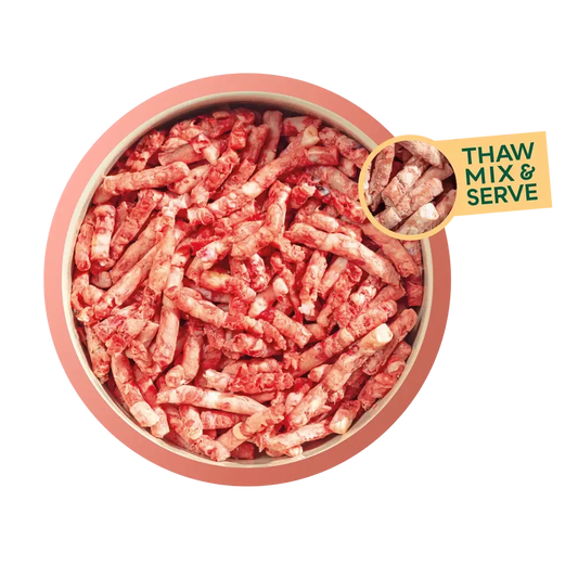 Natures Menu Ready To Mix Free Flow Mince 2kg-Pettitt and Boo