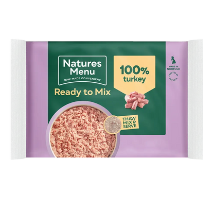 Natures Menu Ready to Mix Mince 400g-Pettitt and Boo