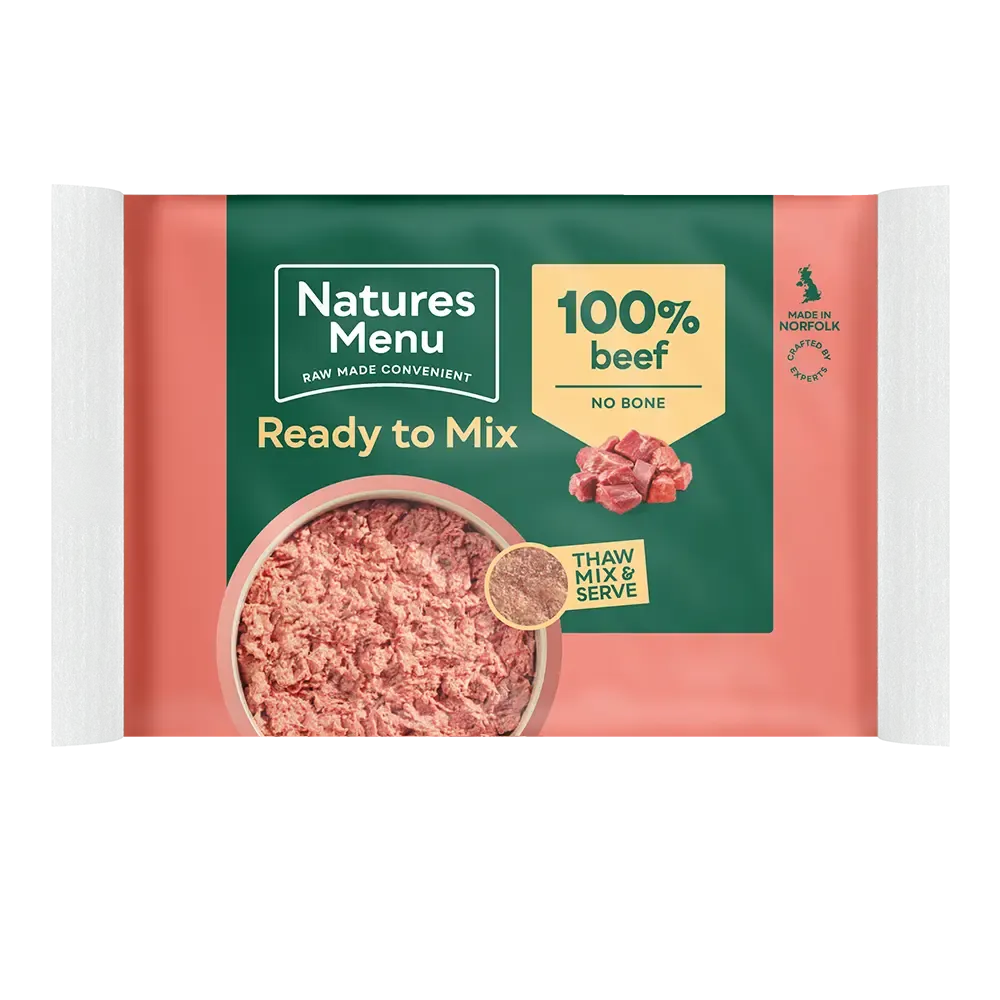 Natures Menu Ready to Mix Mince 400g-Pettitt and Boo
