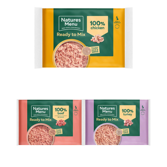 Natures Menu Ready to Mix Mince 400g-Pettitt and Boo