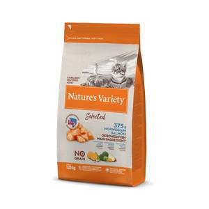 Natures Variety Selected Dry Adult Sterilized Cat 1.25kg-Pettitt and Boo