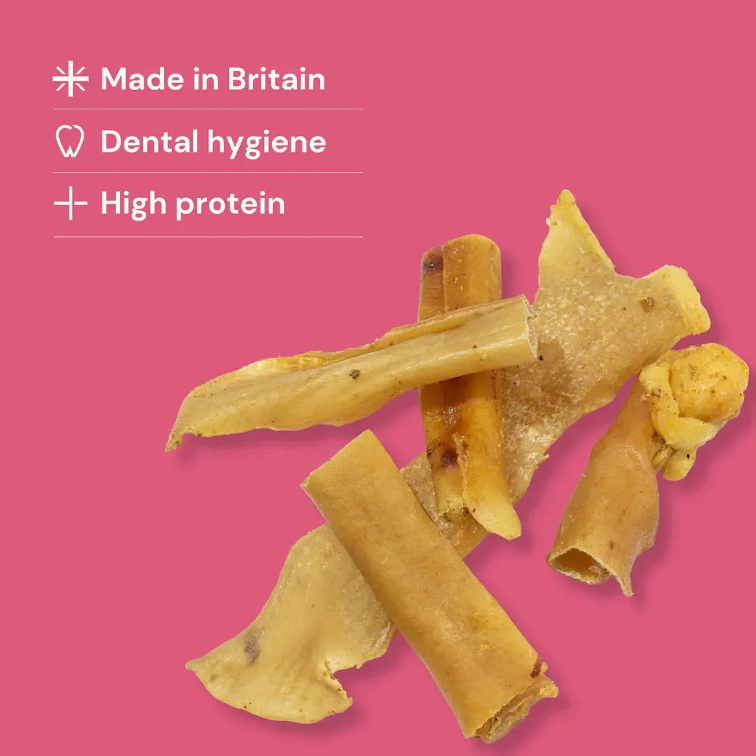 Pork Skin Pieces 100g-Pettitt and Boo