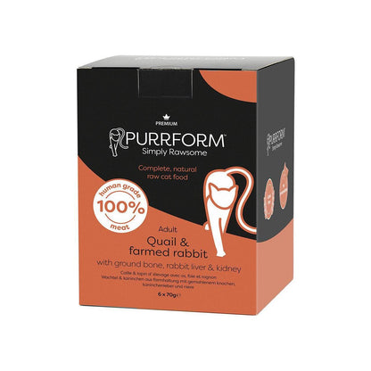 Purrform Complete Cat Food 6 x 70g Pouches-Pettitt and Boo