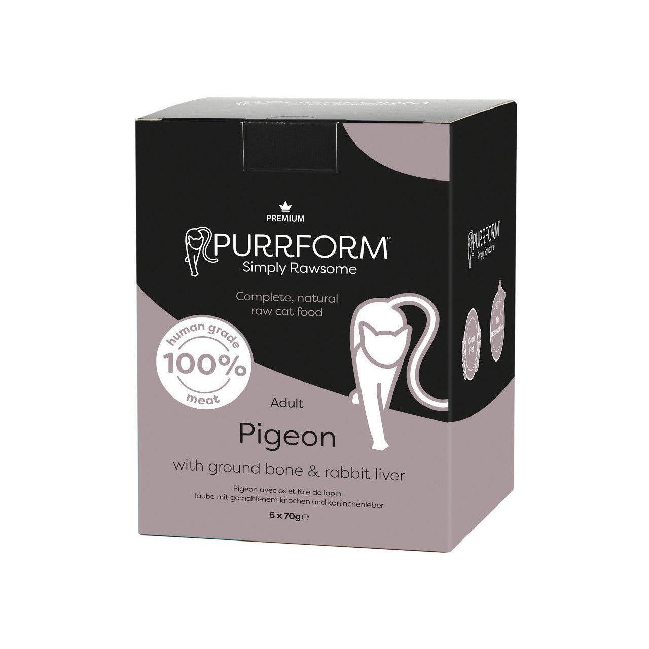 Purrform Complete Cat Food 6 x 70g Pouches-Pettitt and Boo