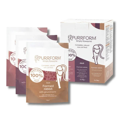 Purrform Complete Cat Food 6 x 70g Pouches-Pettitt and Boo