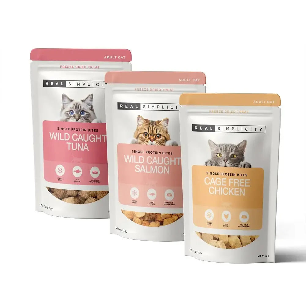 Real Simplicity - Cat Treats 30g-Pettitt and Boo