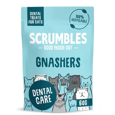 Scrumbles Gnashers Dental Treats 60g-Pettitt and Boo