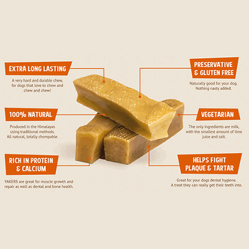 Yaker Dog Chew Strawberry-Pettitt and Boo