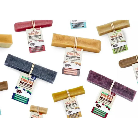 Yakers Dog Chew Range-Pettitt and Boo