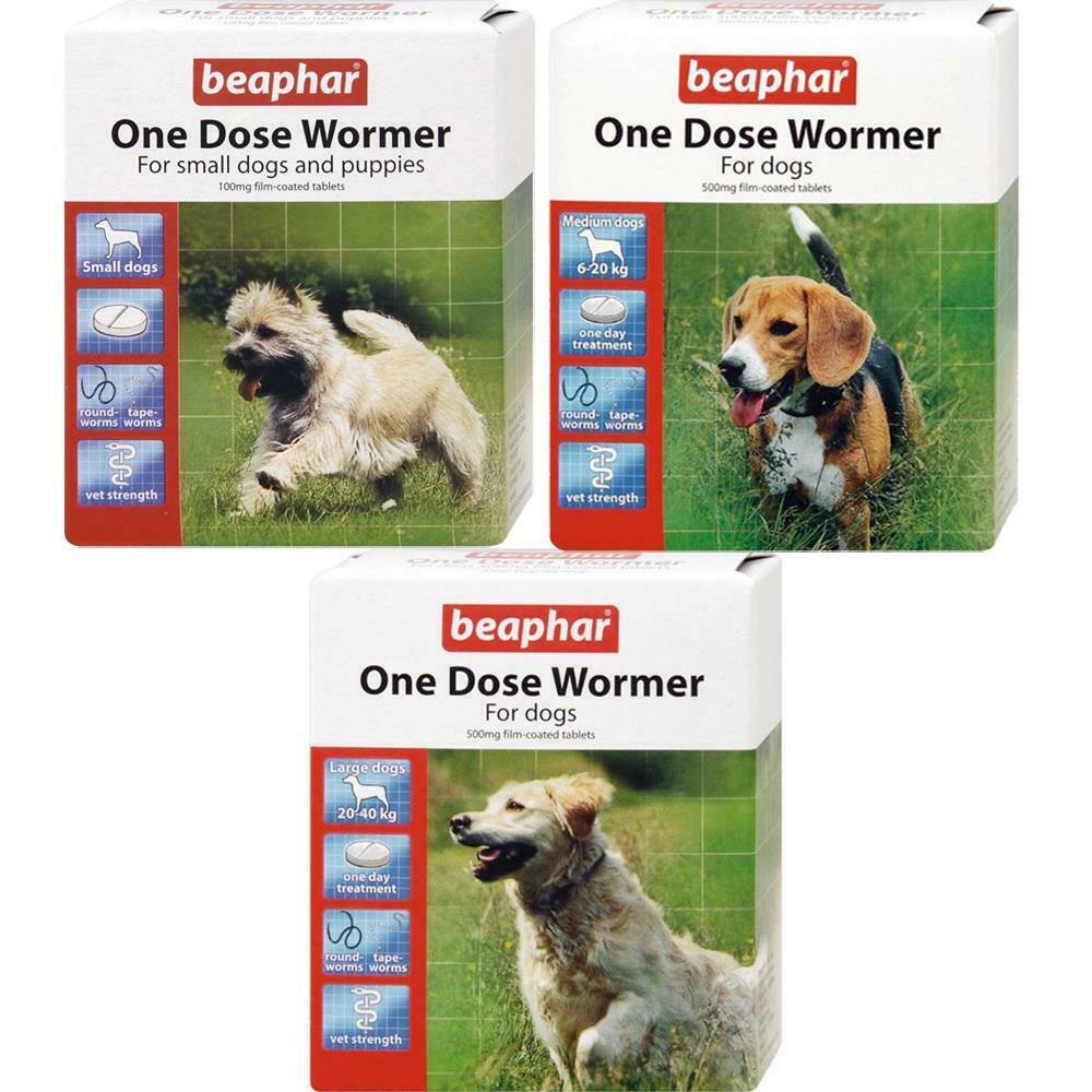 Beaphar One Dose Wormer For Dogs-Pettitt and Boo