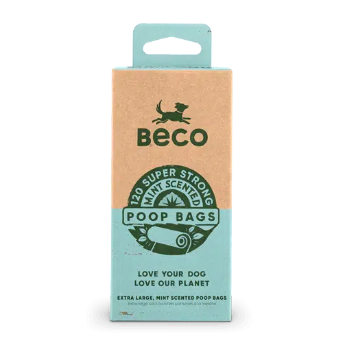 Beco XL Mint Scented Poop Bags-Pettitt and Boo