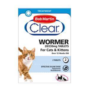Clear Wormer Tablets for Cats-Pettitt and Boo