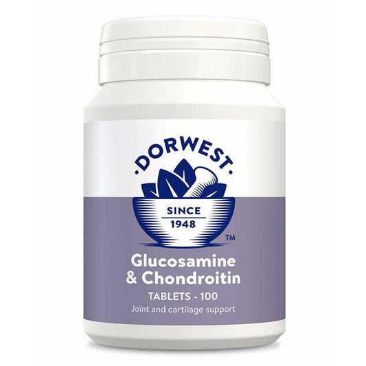 Dorwest Glucosamine & Chondroitin Tablets (100)-Pettitt and Boo