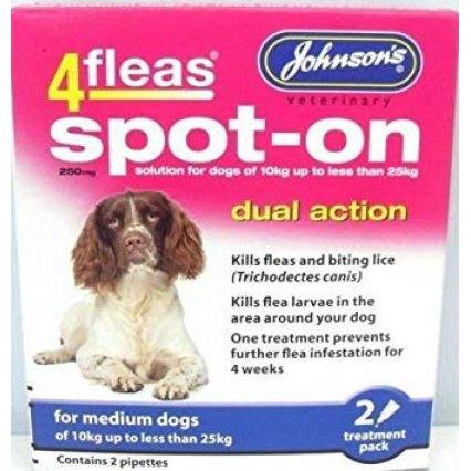 Johnson’s 4Fleas Spot-on For Dogs-Pettitt and Boo