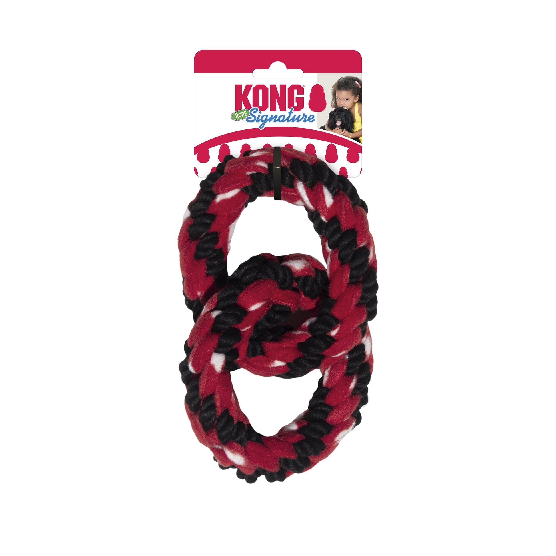 KONG Signature Rope Double Ring Tug-Pettitt and Boo