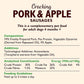 Lily’s Kitchen Pork & Apple Sausages 70g-Pettitt and Boo