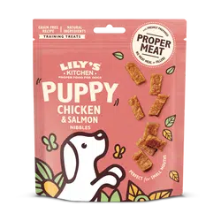 Lily’s Kitchen Puppy Chicken & Salmon Nibbles 70g-Pettitt and Boo