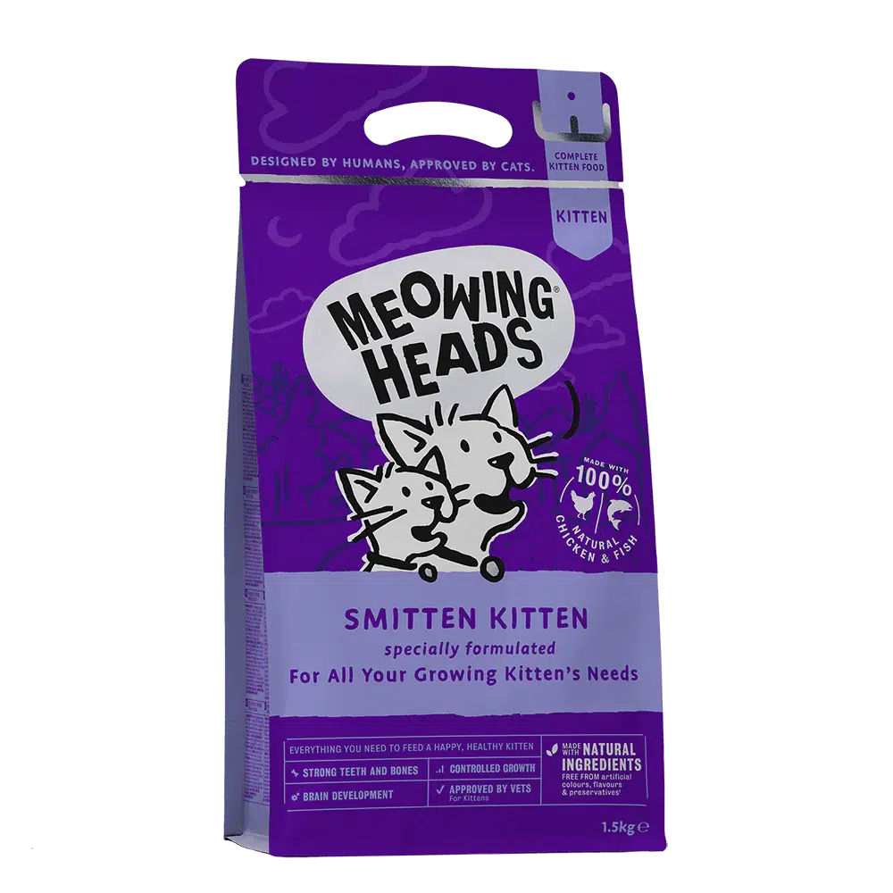 Meowing Heads Complete Cat Food 1.5kg-Pettitt and Boo