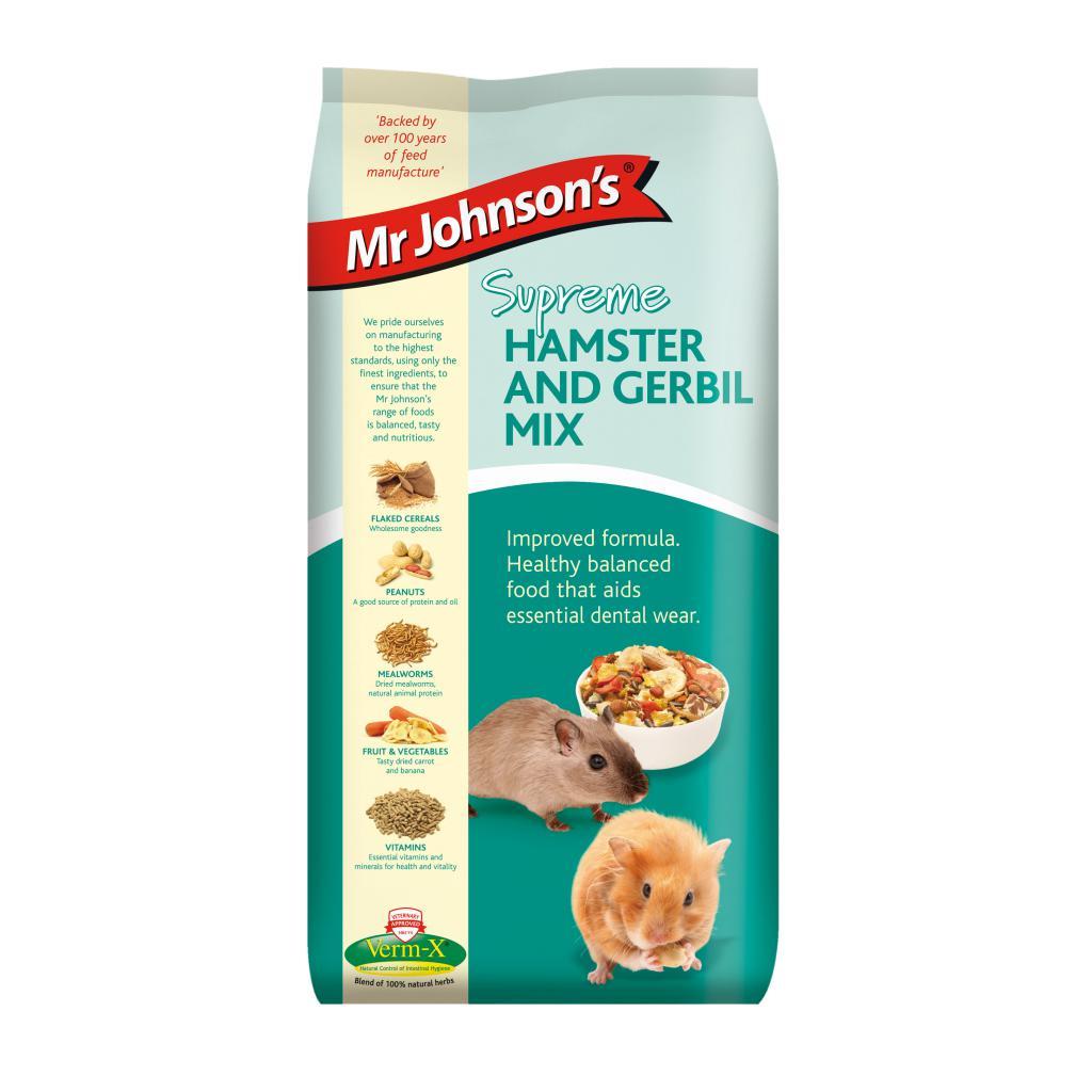 Mr Johnson’s Supreme Hamster & Gerbil Mix 900g-Pettitt and Boo