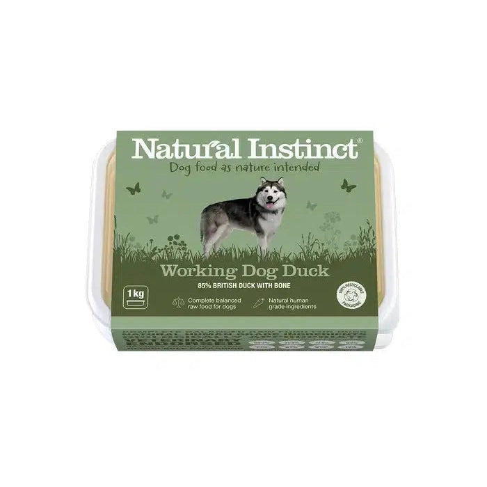 Natural Instinct Working Dog Range 1kg-Pettitt and Boo