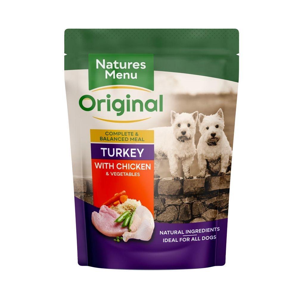 Natures Menu Complete Dog Wet Food Pouch 300g-Pettitt and Boo
