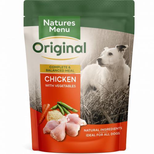 Natures Menu Complete Dog Wet Food Pouch 300g-Pettitt and Boo