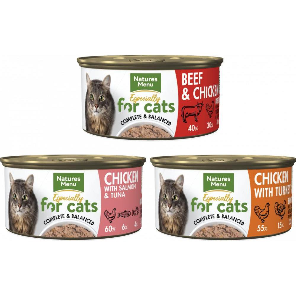 Natures Menu Especially for Cats Tinned Food-Pettitt and Boo