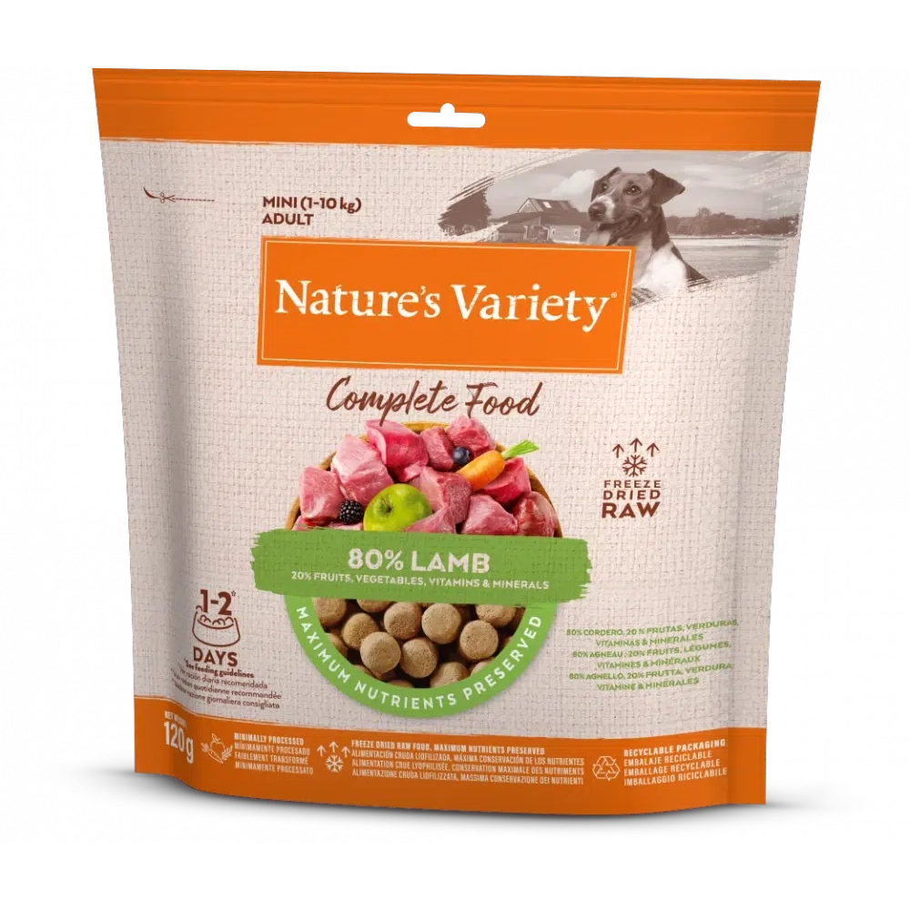 Natures Variety Complete Freeze Dried Food Mini-Pettitt and Boo