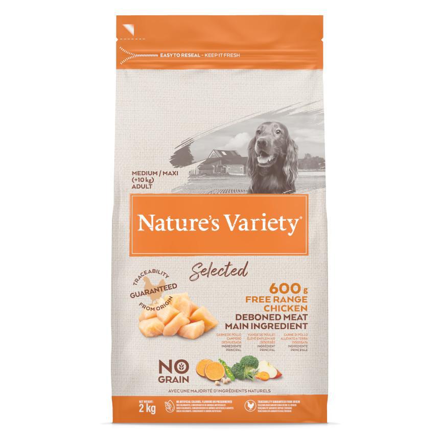 Nature’s Variety Selected Dry Dog Food 1.5kg & 2kg-Pettitt and Boo