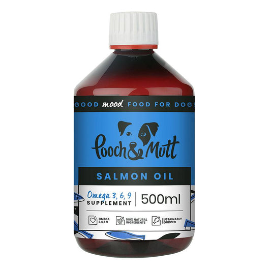 Pooch & Mutt Salmon Oil 500ml-Pettitt and Boo