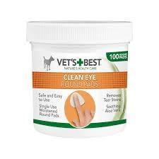 Vet’s Best Clean Eye Round Pads-Pettitt and Boo