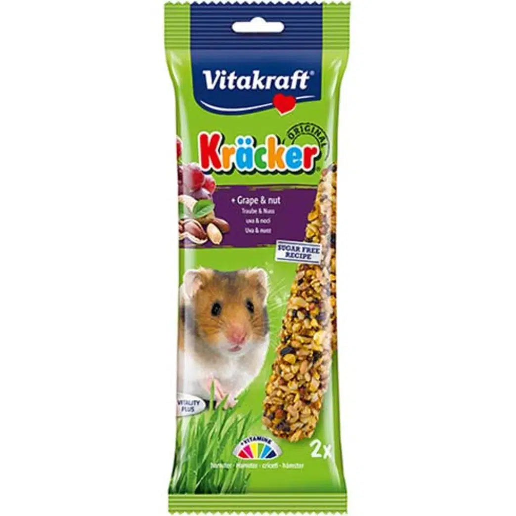 Vitakraft Kracker Treat Sticks for Hamsters 2pk-Pettitt and Boo